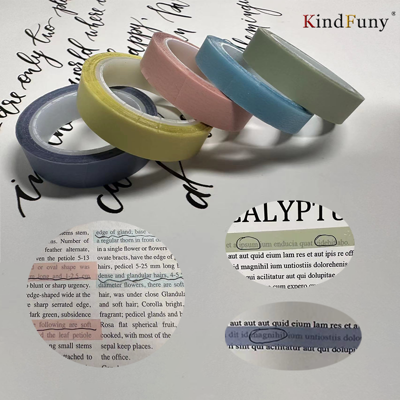 

KindFuny Прозрачные флуоресцентные наклейки 5 м