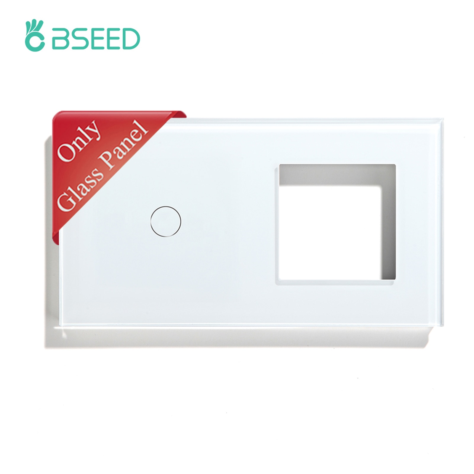 

Рамка для розетки Bseed из закаленного стекла