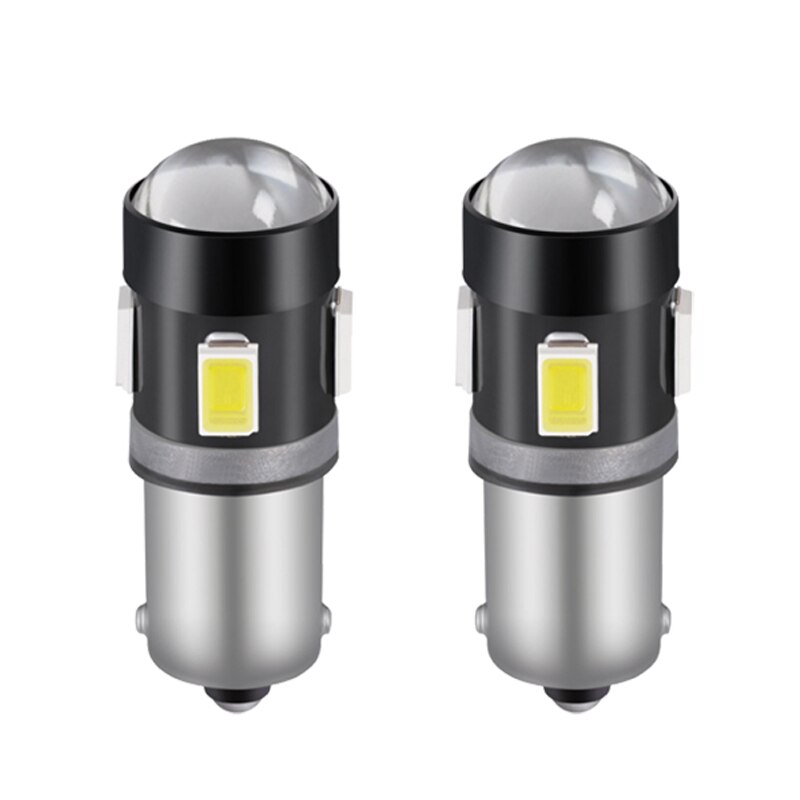 

2 шт. CANBUS T4W Led Ba9s H6W Автомобильный светильник Авто купольный светильник Лампы 5630 SMD Белый Красный Желтый 12 В Свет для чтения Дверной светильник