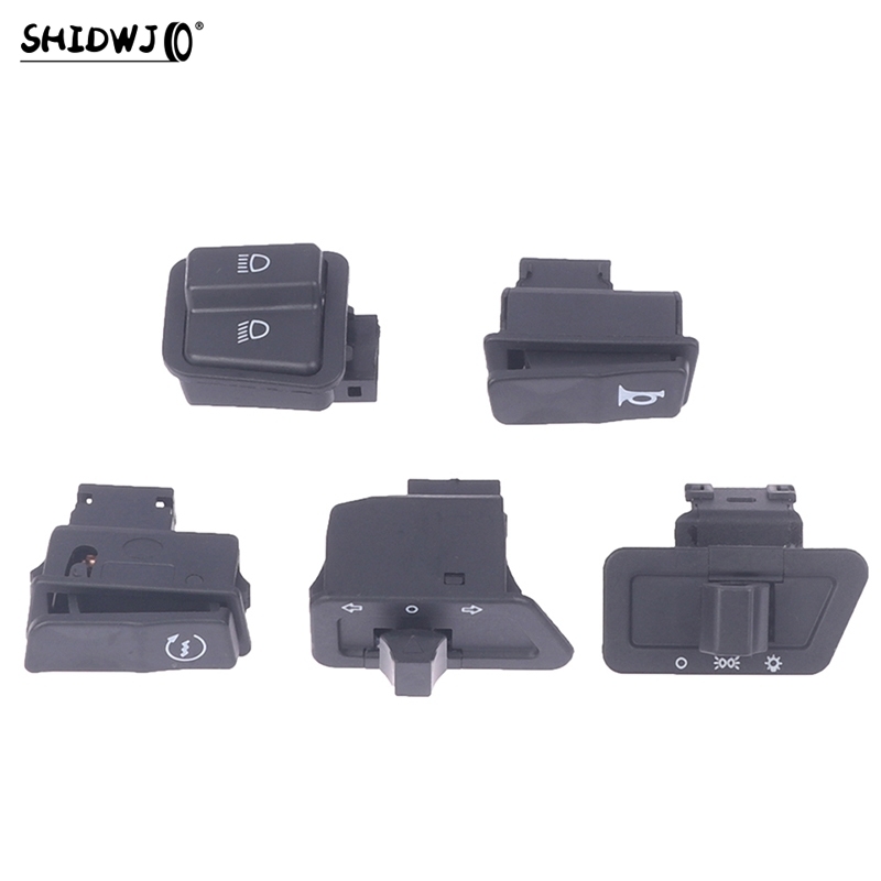 

1 компл. Переключатель для запуска мотоцикла, проектор, сигнал поворота, кнопка верхнего и нижнего света, соединители для скутера