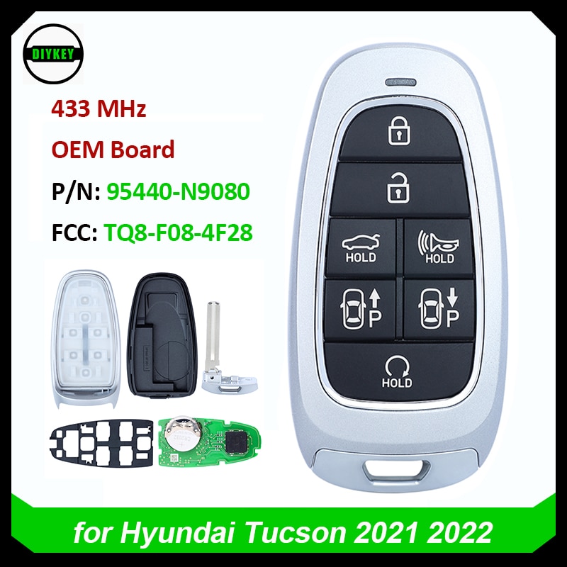 

Смарт-брелок DIYKEY 95440-N9080 для Hyundai Tucson 2021 2022, 433 МГц