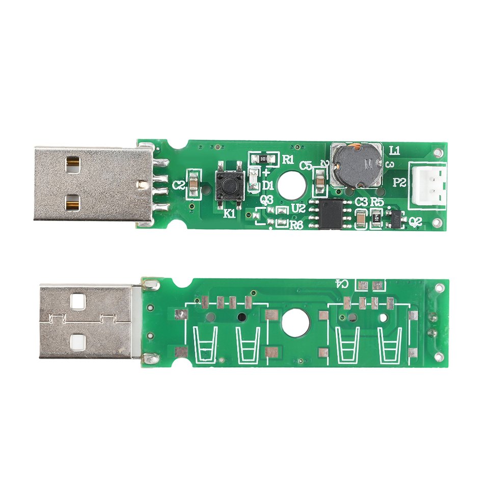 

USB 5 В 1,5-2 Вт ультразвуковой распылительный модуль увлажнителя PH2.0 увлажнитель воздуха для растений распылительная плата DIY Kit