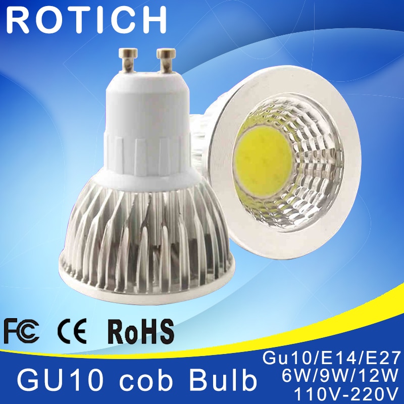 

Светодиодные лампы GU10 Rosensuotich теплый/белый 5/7/10Вт