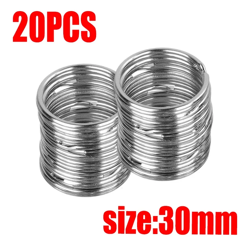 

Комплект колец для ключей, металлический брелок для ключей, кольцо для ключей с разрезом, кольцо для ключей с защитой от ржавчины, аксессуары для автомобиля, подвеска