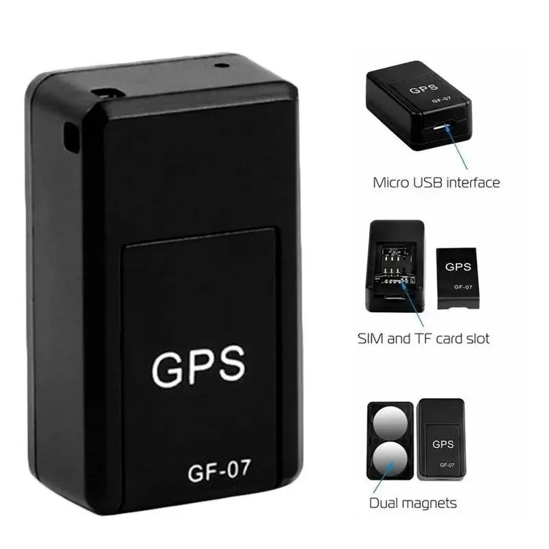 

GF07 Мини-магнитный автомобильный трекер GPS Устройство слежения и позиционирования в реальном времени Трекер Автомобильный локатор в реальном времени Трекер для домашних животных 2025