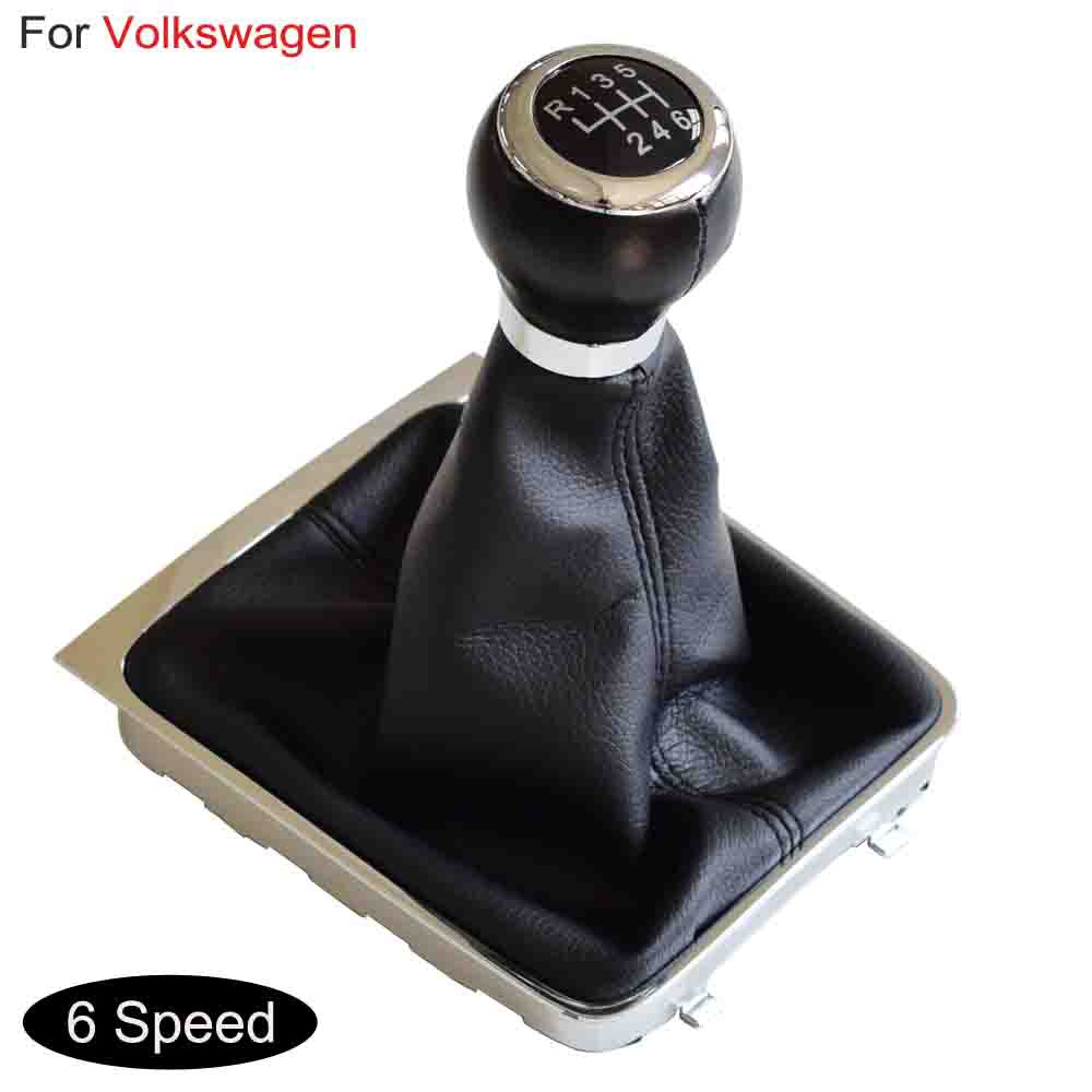 

Ручка Переключения Передач VW Passat B6 B7 CC 2005-2013 С Пылезащитным Чехлом, 5/6-скоростная Ручка Рычага Коробки Передач, Р...