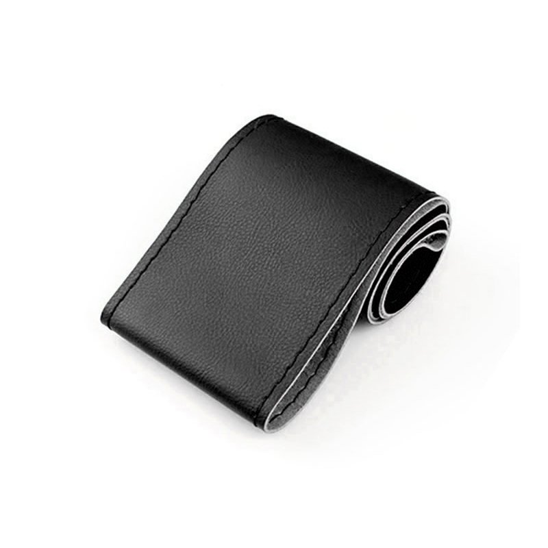 

Universal 36CM 38CM 40CM Microfiber Leather Car Steering Wheel Hand Braid Cover Auto Interior Accessories With Needle and Thread