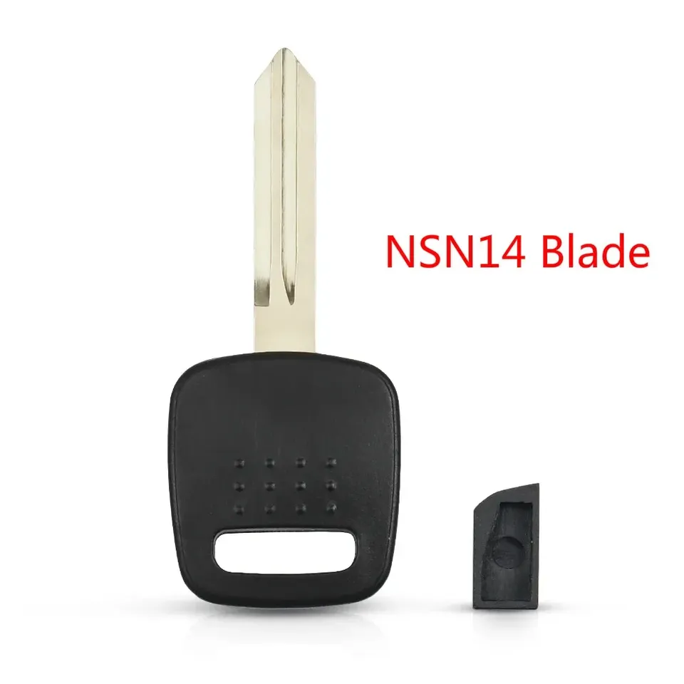 

KEYYOU 10 шт. чехол для ключа транспондера для Nissan A33/A32, сменный необрезанный чехол для ключа автомобиля с лезвием NSN14 NSN11