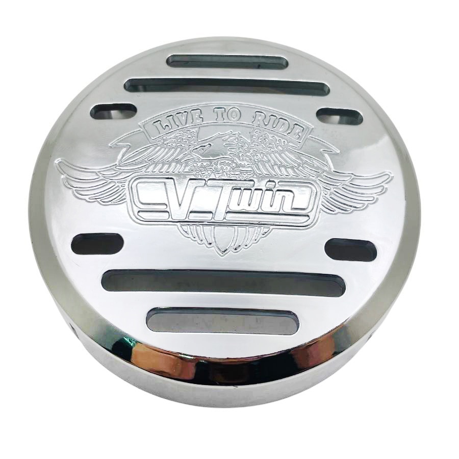 

Хромированный ABS Eagle Pattern мотоцикл ремонт звуковой чехол для Kawasaki Vulcan 800 Yamaha V-Star 650 1100, классический Silverado