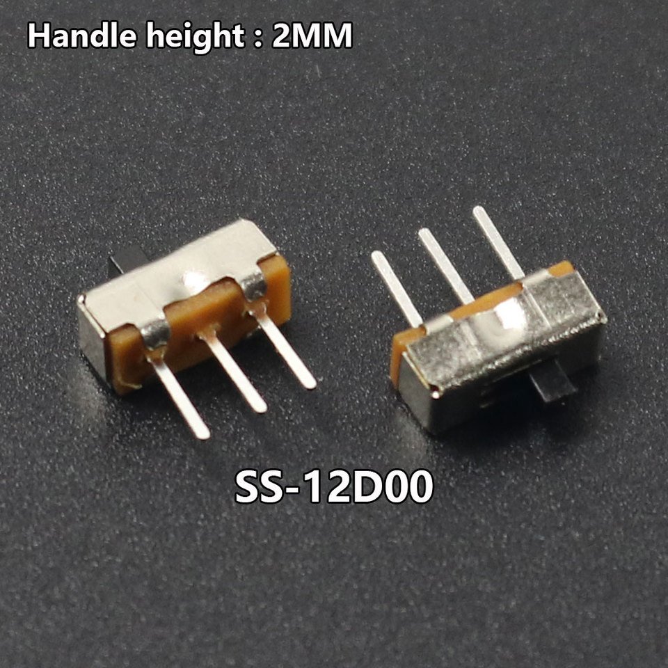 

Мини-переключатель SS-12D00 3-контактный 1P2T
