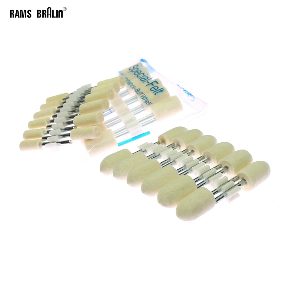 

Шлифовальные головки RAMS BRALIN из войлока 12 шт.