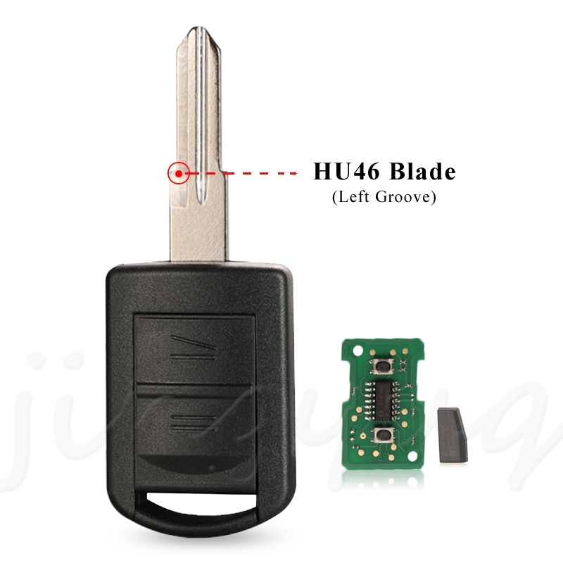 

Автомобильный Дистанционный ключ jingyuqin 2BTN для Vauxhall Opel Corsa C 2001-2007 433 МГц чип ID40 5WK48668 5wk48669 U100/43/46 YM28