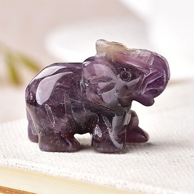 

Розовый кварц слон украшение RYCRYSTAL