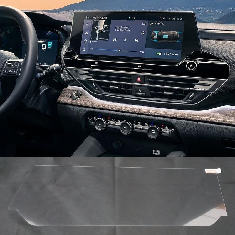 

Защита экрана из закаленного стекла для Citroen C5X C5 X 2021 2022, автомобильное радио, GPS-навигация, экран дисплея управления