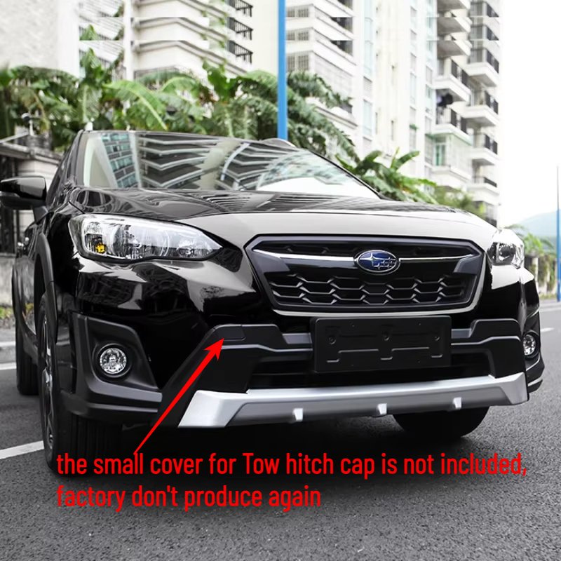 

Защитная накладка на передний и задний бампер для Subaru XV 2018-2023, хромированный АБС-пластик
