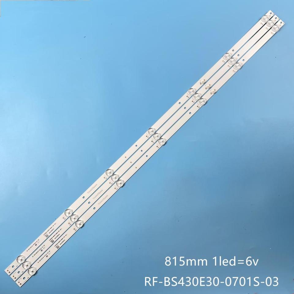 

Светодиодная лента для подсветки Hyindai 43 ''H-светодиодный 43ES5004 REB-LE43DS5500 RF-BS430E30-0701S-03 BTV-43SB1002 43F720TS 43M6000 43E20S