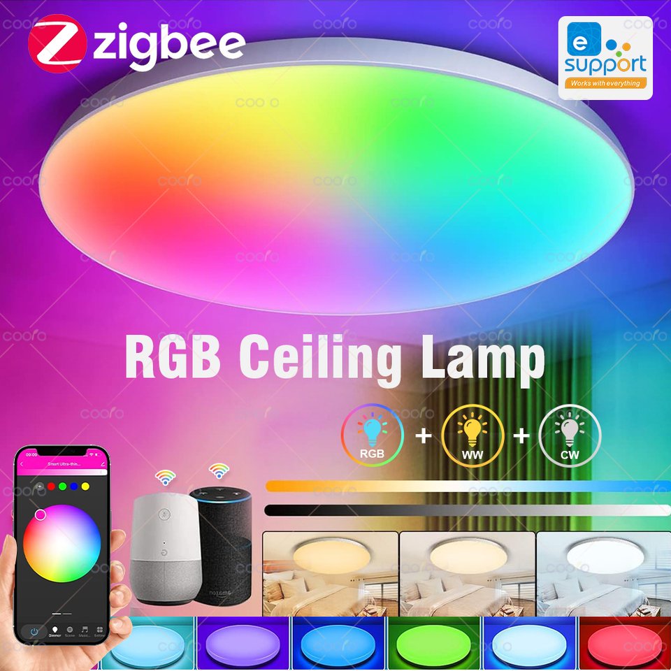 

Coolo Ewelink Zigbee RGB Потолочный светильник 24Вт