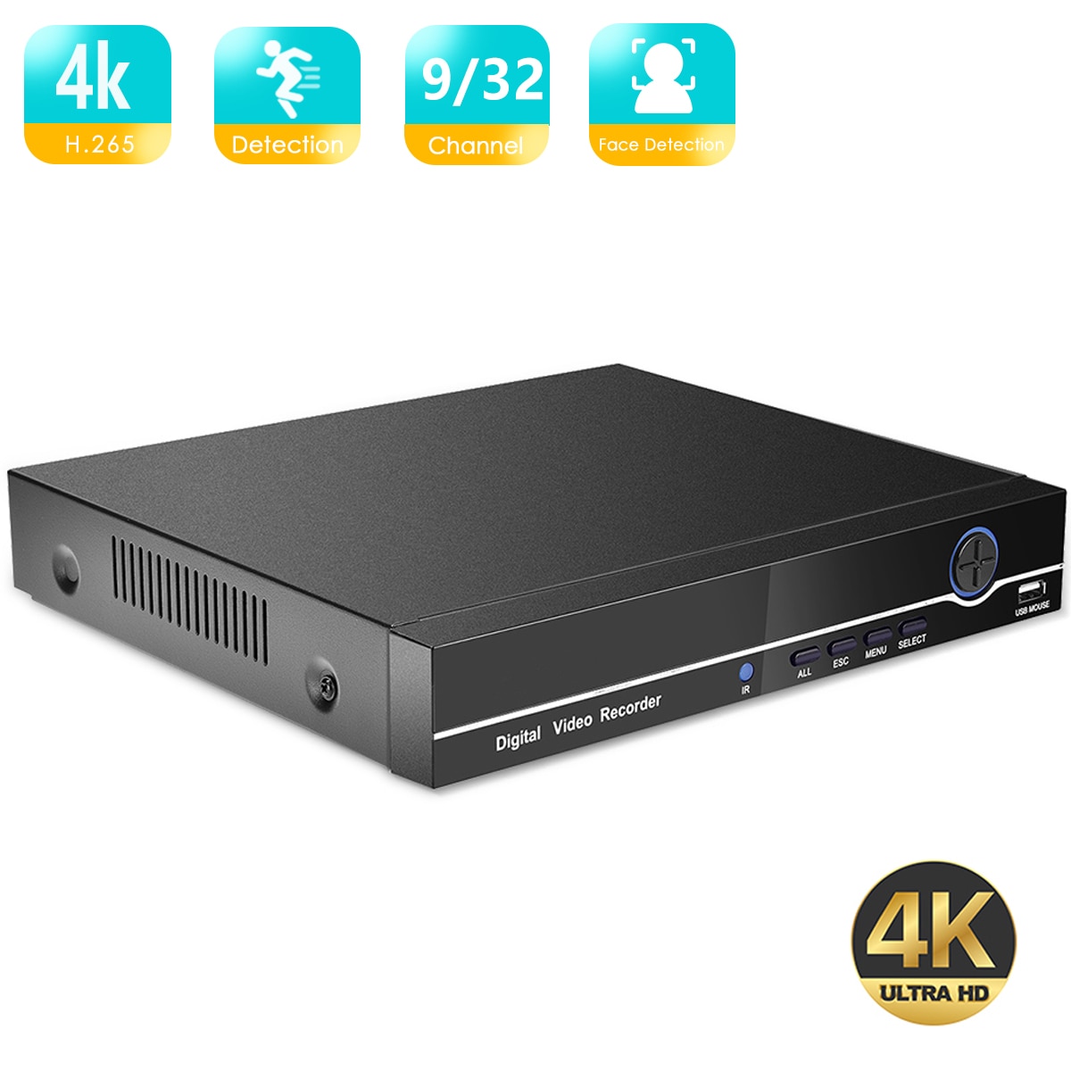 

BESDER 6132NVR Видеорегистратор H.265 32CH 4K