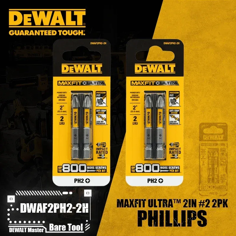 

DEWALT DWAF2PH2-2H MAXFIT ULTRA биты Phillips #2