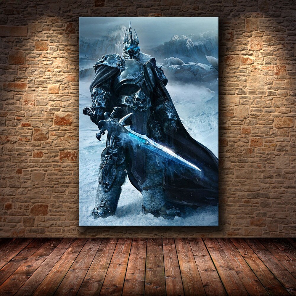 

Картина World of Warcraft, печать на холсте