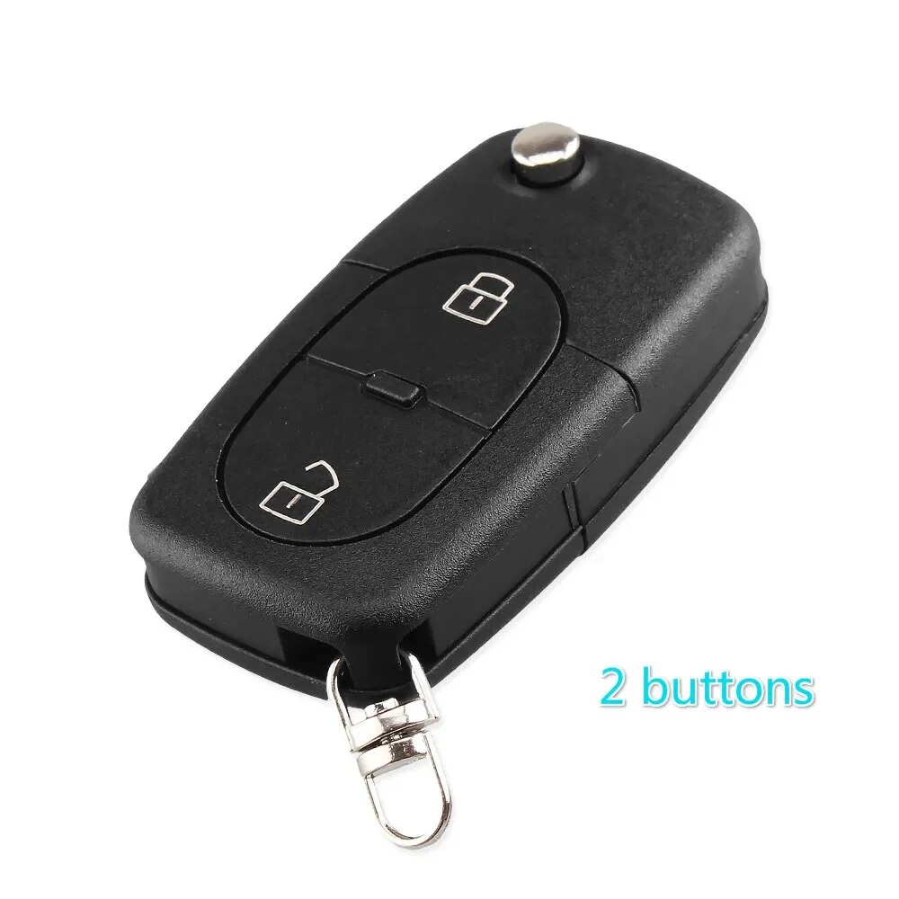 

Флип-чехол KEYYOU для VW Volkswagen Passat Jetta Golf Beetle 2/3/4 кнопки подходят для CR1616