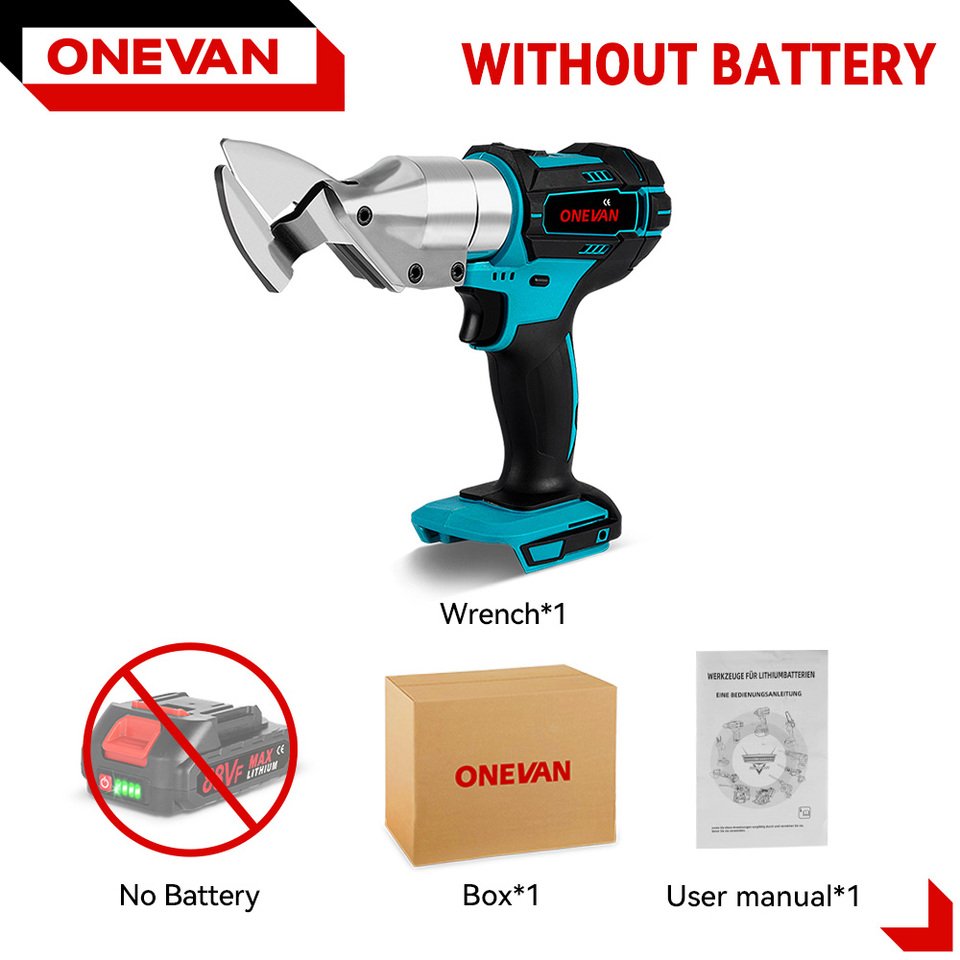 

ONEVAN 588NM Аккумуляторные ножницы для металла 800 Вт