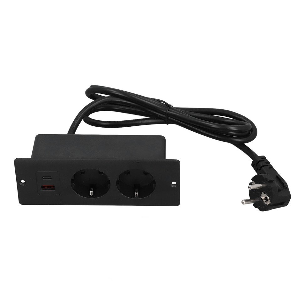 

Встраиваемая розетка 2 розетки USB C USB A