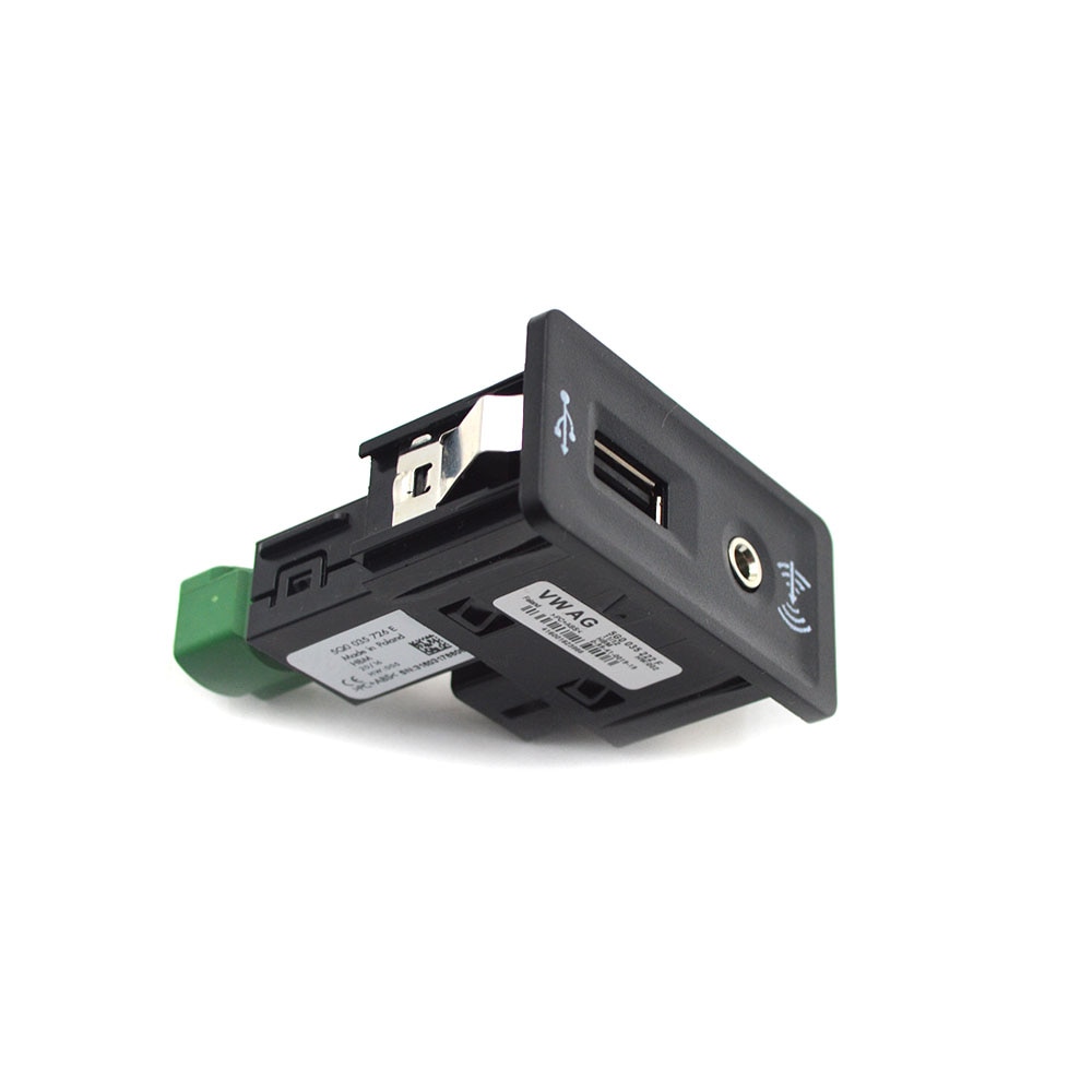 

CarPlay Media USB AUX переключатель MIB2 MDI USB AMI адаптер штепсельная розетка для VW Golf 7 MK7 VII 5Q0035726E 5Q0 035 726 E 5G0 035 222 F
