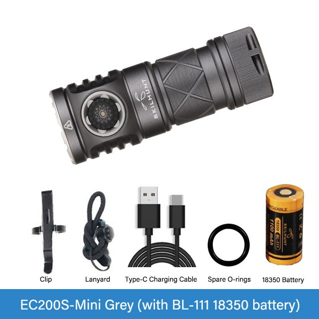 

Skilhunt ESKTE EC200S-Mini 2100+570 люмен фонарик