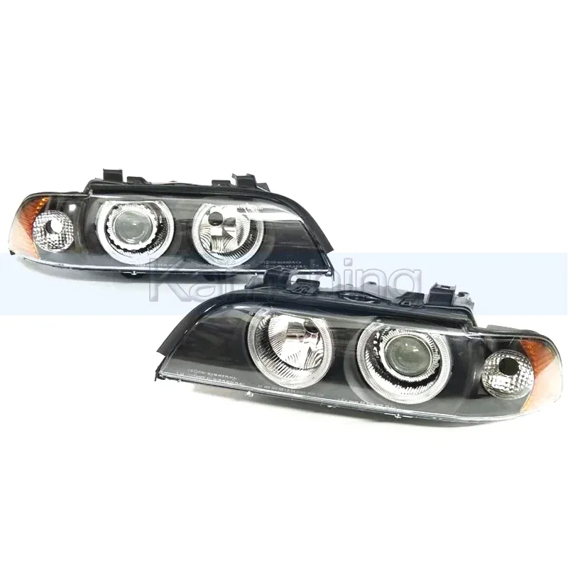 

1 пара фар переднего бампера для BMW 5 серии E39 1996-2003, передняя фара, фара
