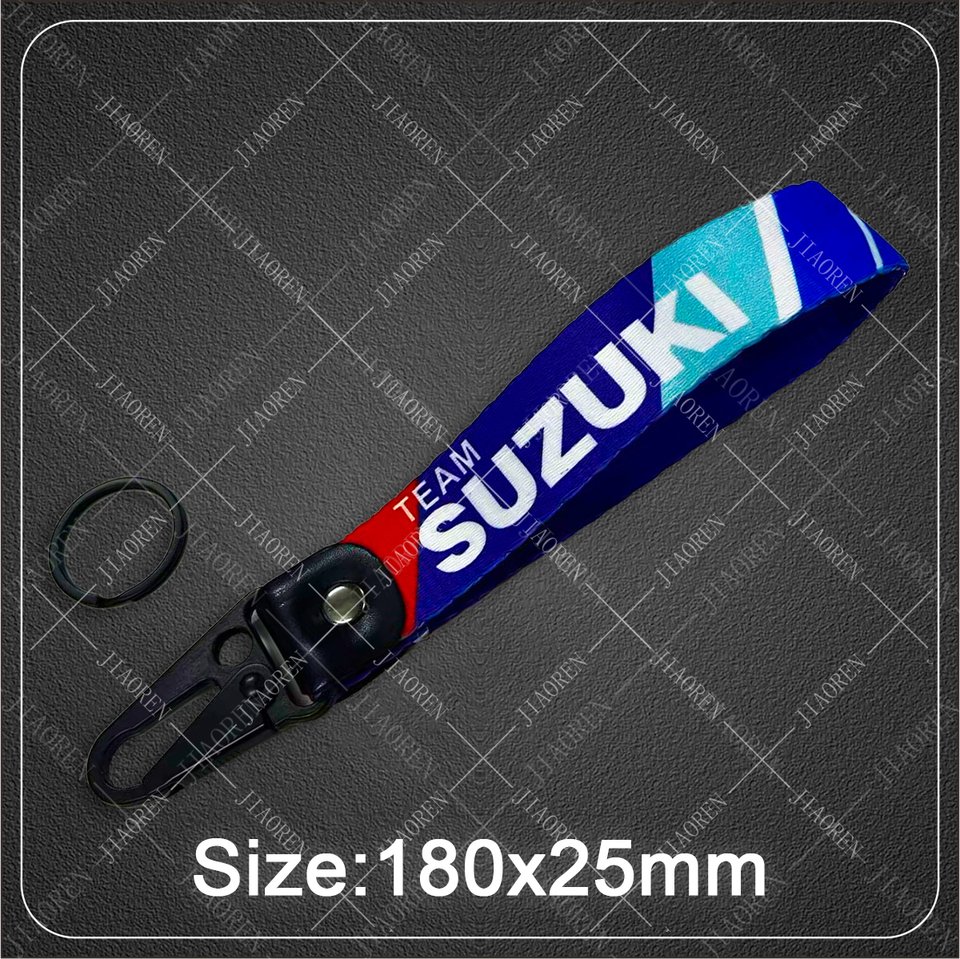 

Брелок для ключей Suzuki, кожаный ремешок, аксессуары, брелок для ключей