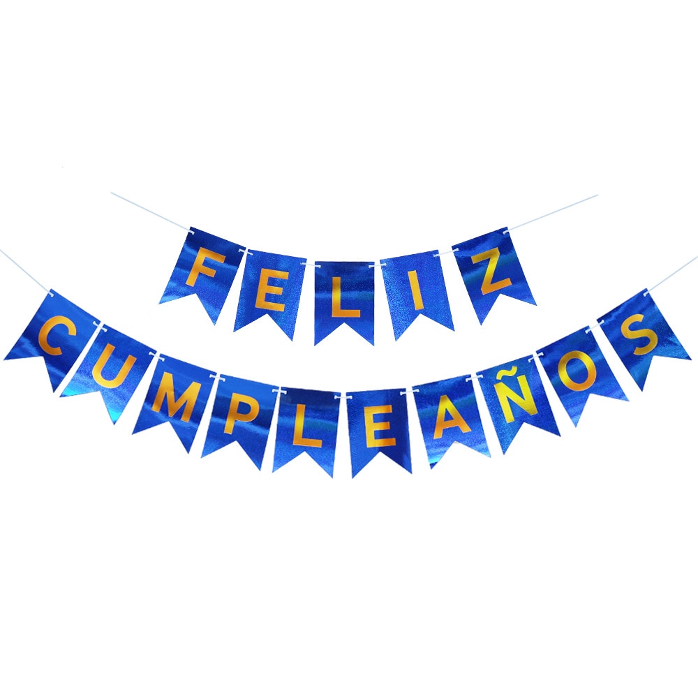 

Лазерный баннер "Feliz Cumpleaños"