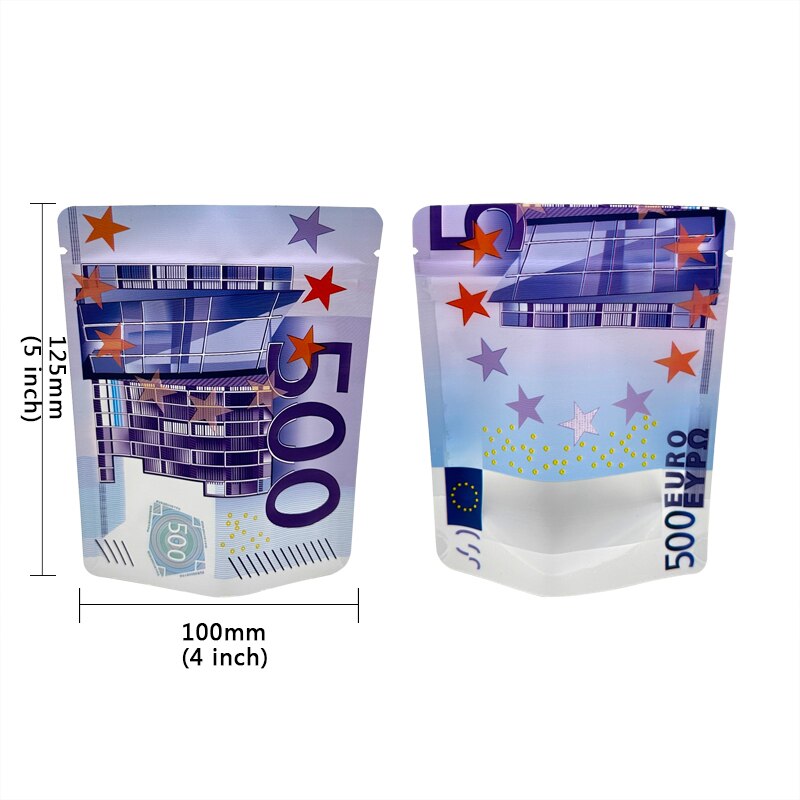 

Прозрачные пакеты для банкнот PBAG EURO