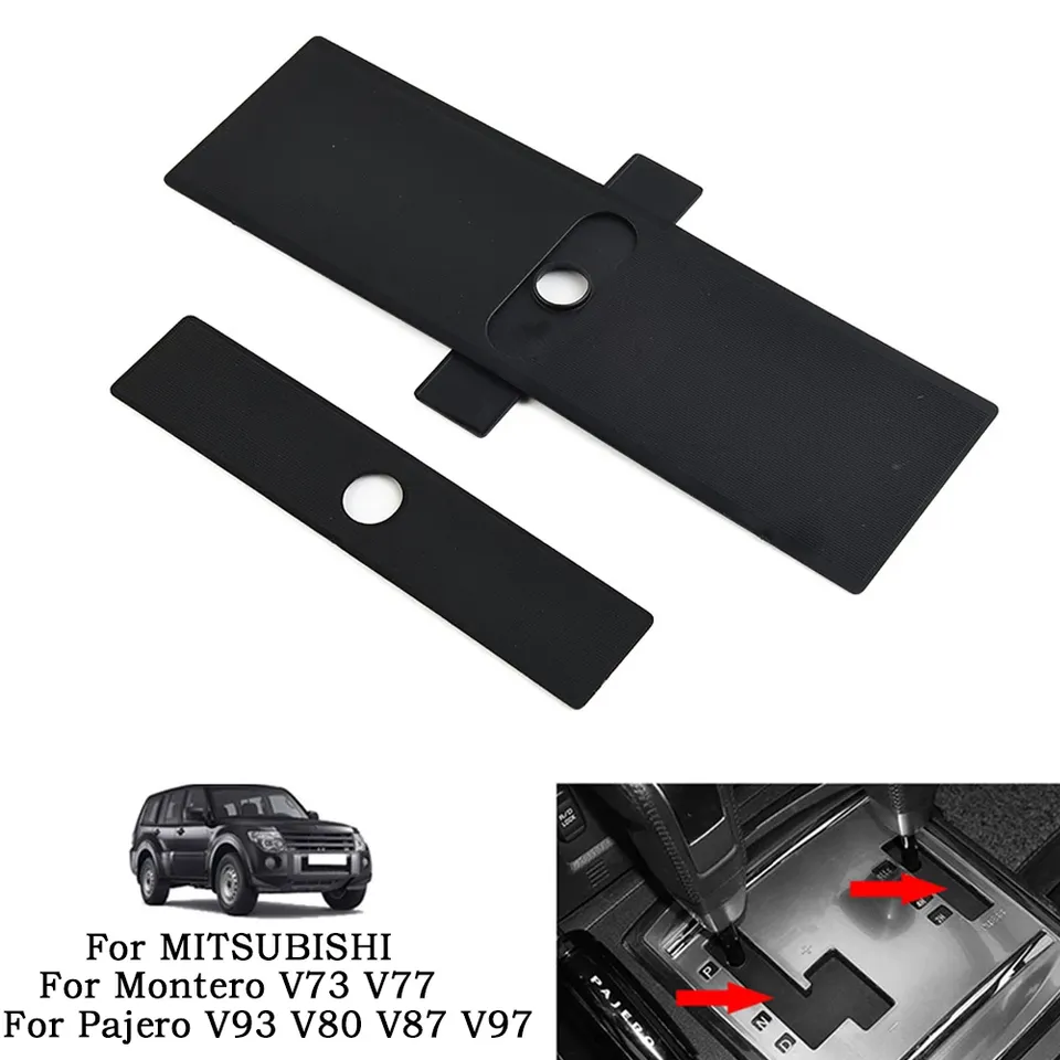 

Для Mitsubishi Pajero V93 V80 V87 V97 Для Montero V73 V77 Панель переключения передач Пылезащитный чехол Панель рычага переключения передач Накладка резиновая полоса