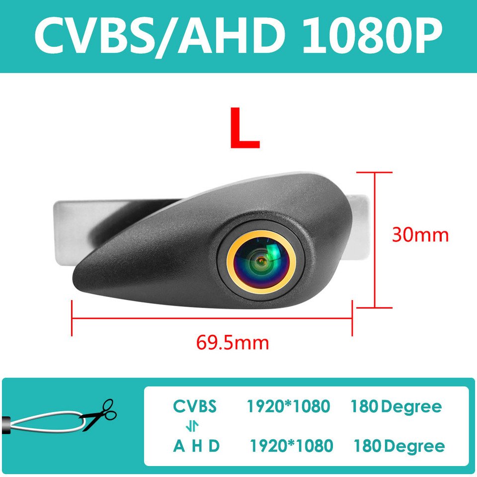 

Автомобильная эмблема QMKJ AHD1080P, Камера Переднего Вида с логотипом для Hyundai IX35, I30, Tucson, Accent I40, Santa Fe, Dm, H1, townan, HB20, townan