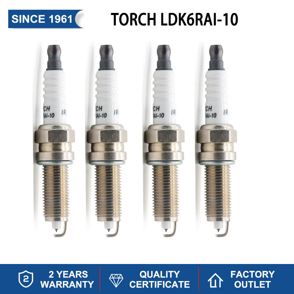 

4-8PCS Иридиевые свечи зажигания TORCH LDK6RAI-10 Replace for LZKR6AI-10G LZKR6AGP-E LZKR6B-10E LZKR6B10E 1885510060 1885510061