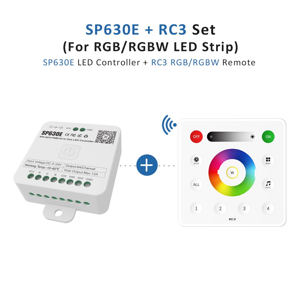 

MJJCLED RGB Контроллер SP630E Bluetooth