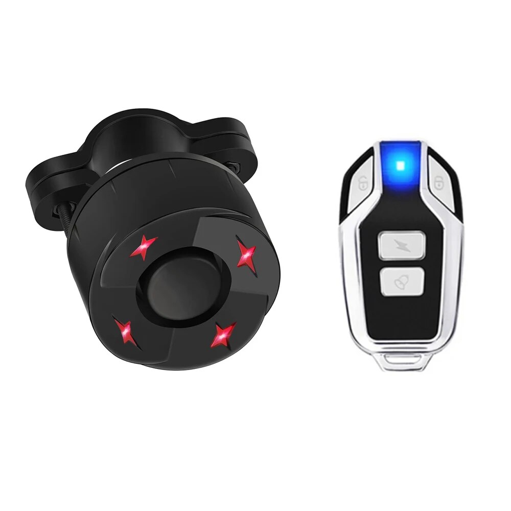 

Сигнализация велосипедная Водонепроницаемая с USB-зарядкой и защитой от кражи
