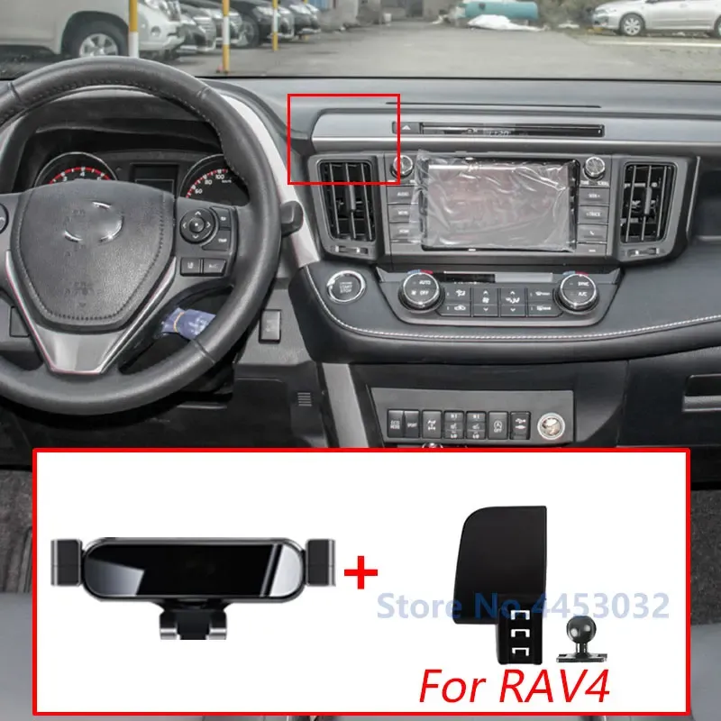 

Держатель для телефона автомобильный для Toyota RAV4 XA40 2013-2019