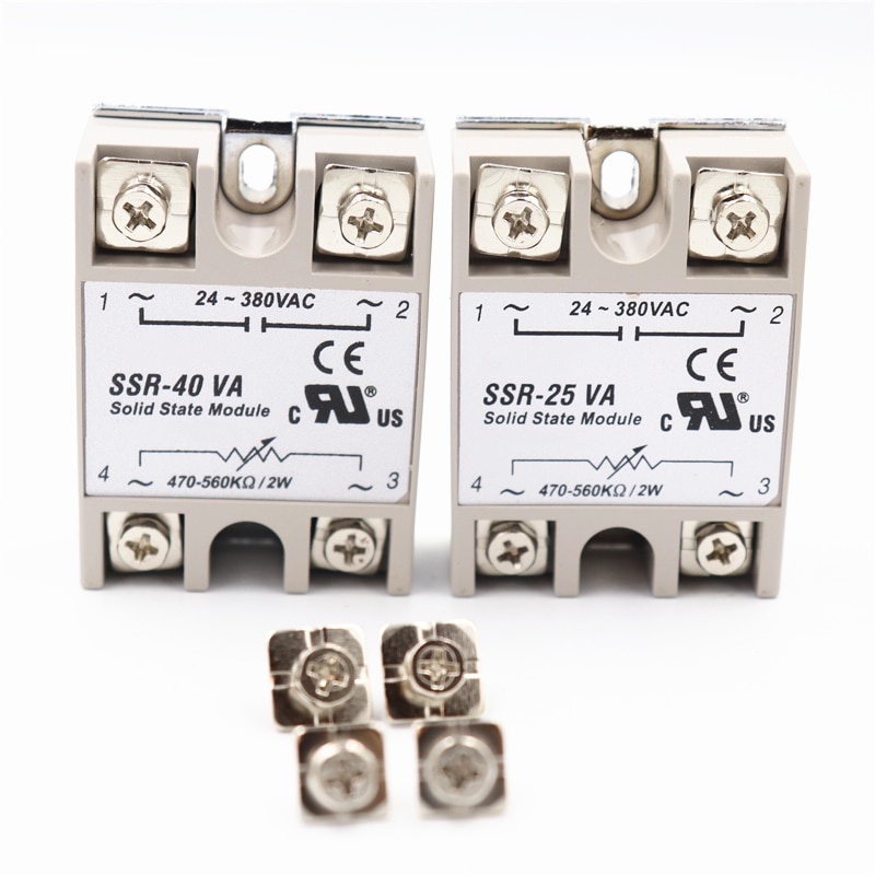 

Реле напряжения однофазное твердотельное SSR-40VA/SSR-25VA