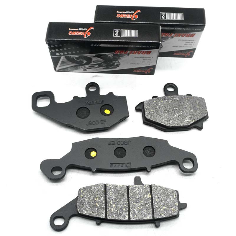 

Для KAWASAKI ER400 ER-4n 2011 2012 2013 EX400 Ninja 400 2011-2014 2015 2016 2017 ER EX 400 мотоциклетные передние и задние тормозные колодки в комплекте