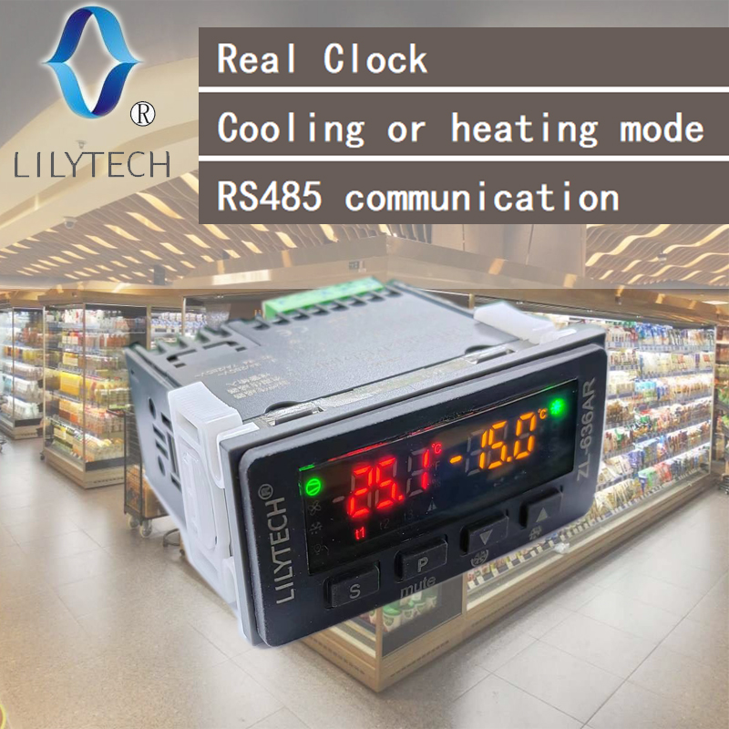 

Lilytech RS485 регулятор температуры ZL-636A-R