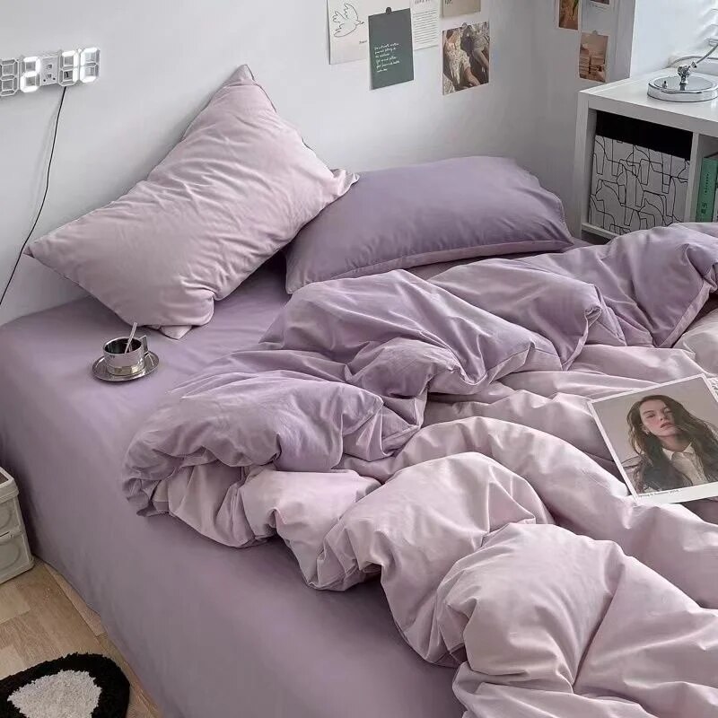 

Комплект постельного белья Beiwoer Nordic Princess розовый 4 шт.