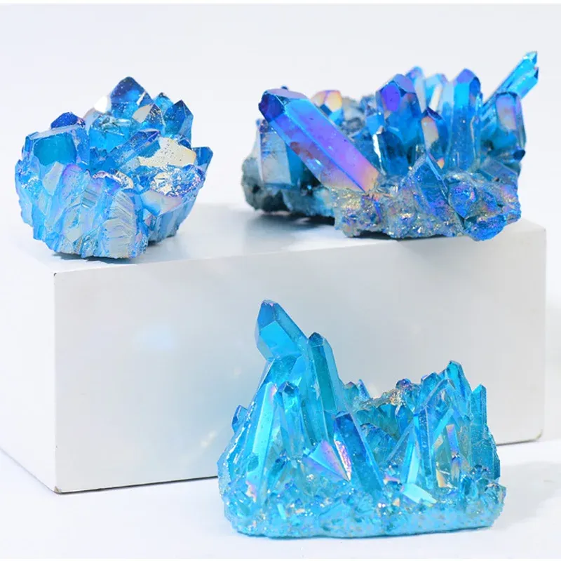 

Голубой кварцевый кластер для аквариума Harmonious Crystalloid