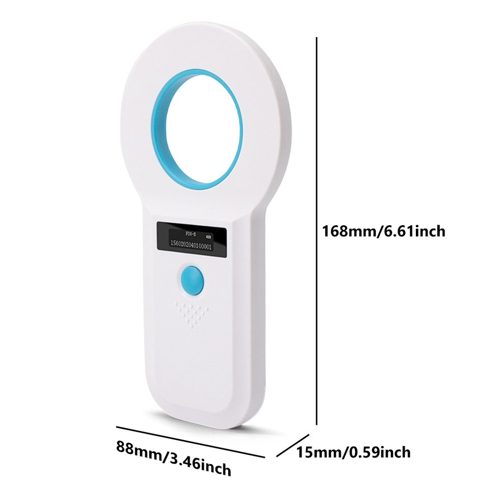 

Портативный считыватель микрочипов для животных EMID