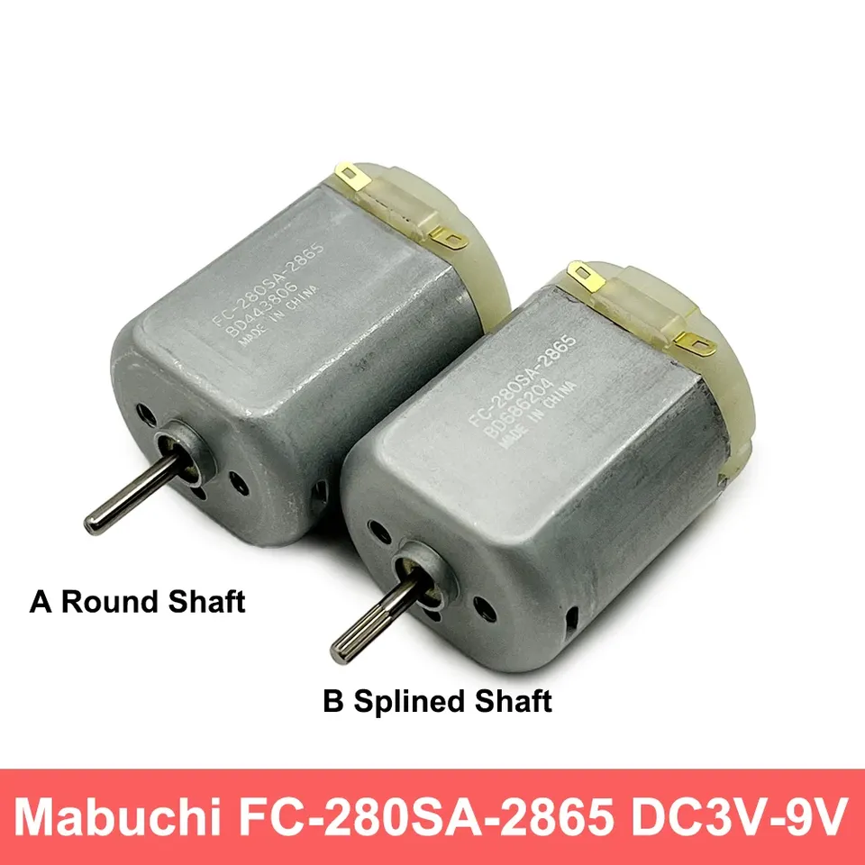 

Mabuchi FC-280SA-2865 двигатель постоянного тока 3В 6В 7.4В