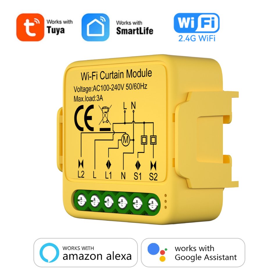 

Контроллер штор Konouyouko для роллет ZigBee Wi-Fi