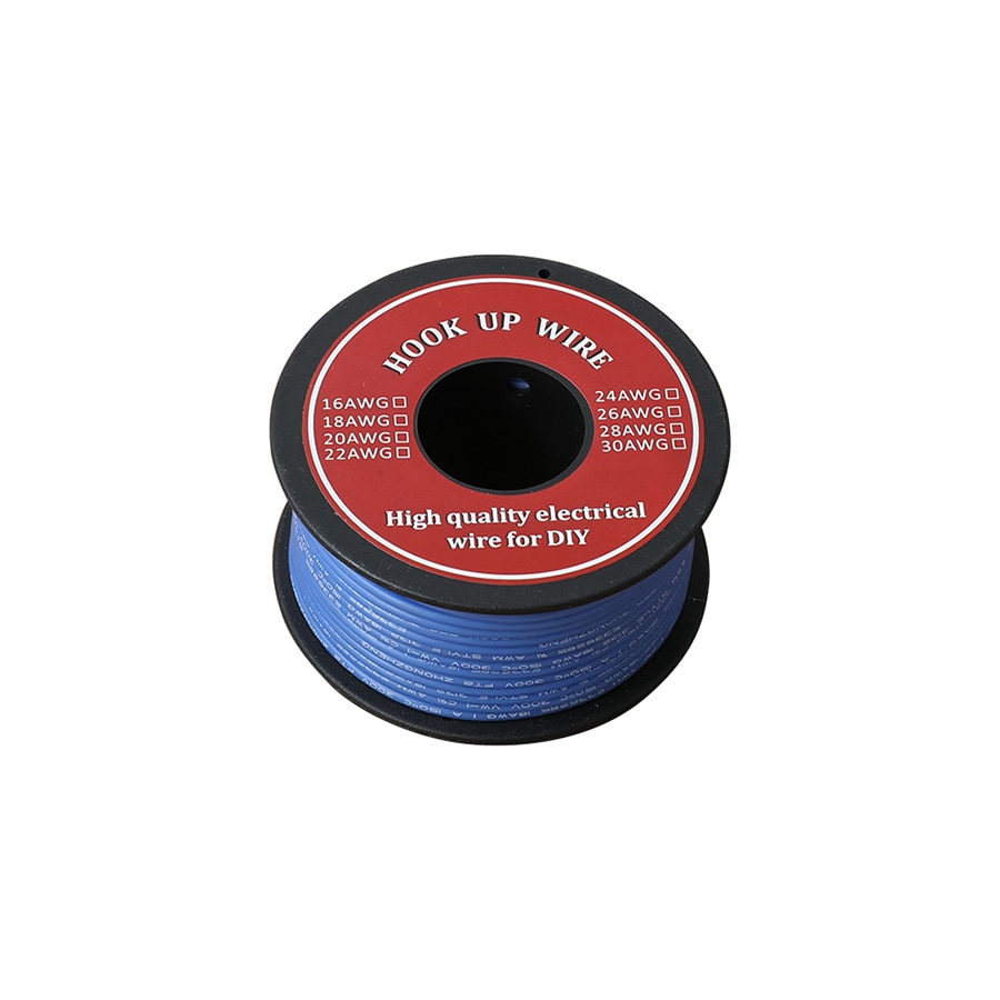 

50 м/рулон Электрический провод UL3132 26AWG мягкий силиконовый изолятор многожильный Hook-up провод Луженая Медь электрон для DIY игрушки лампы