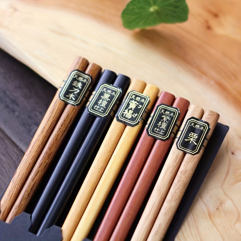 

Деревянные палочки для еды Bambu 5 пар