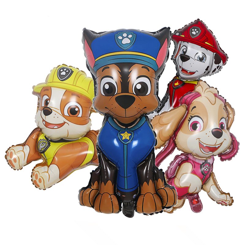 

4 шт. тематические шары «Щенячий патруль» PAW PATROL